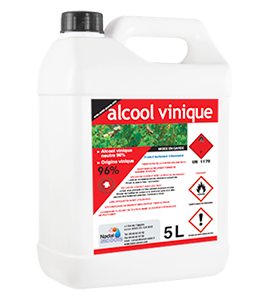 alcool vinique neutre 10 litres nadal alcools