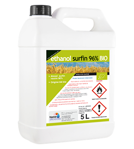 alcool surfin bio 96% 10 litres nadal alcools
