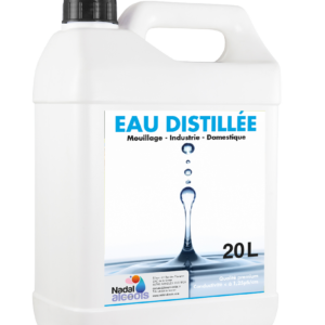 bidon eau distillée extra pure 20 litres