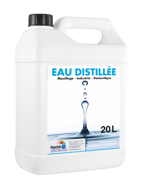 bidon eau distillée extra pure 20 litres