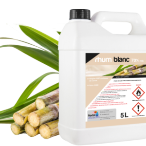 bidon 5 litres rhum blanc 70%